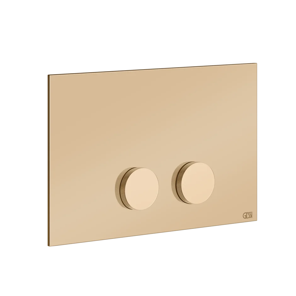 Gessi Anello plaque de toilette pour Viega 54625