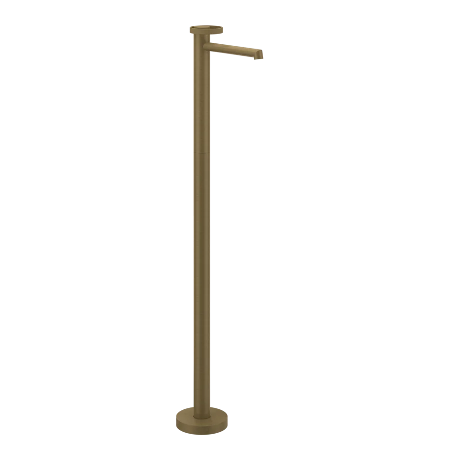 Gessi Anello floor sink faucet 63393 + 46189