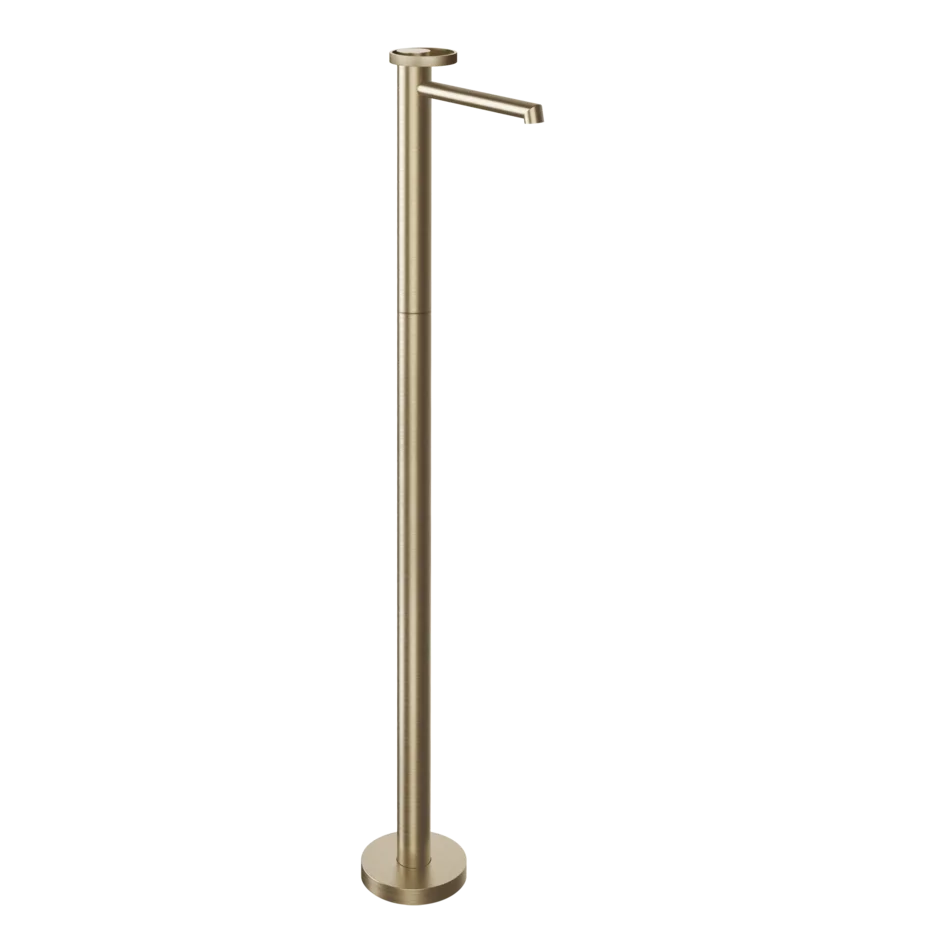 Gessi Anello floor sink faucet 63393 + 46189