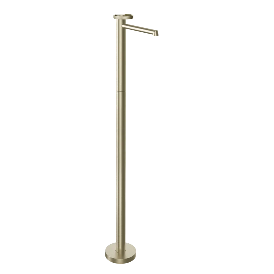 Gessi Anello floor sink faucet 63393 + 46189