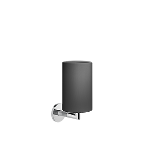 Gessi Anello porta spazzolini nero in Pietra sinterizzata 63708