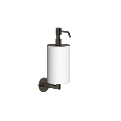 Gessi Anello distributeur de savon en pierre frittée blanche 63713