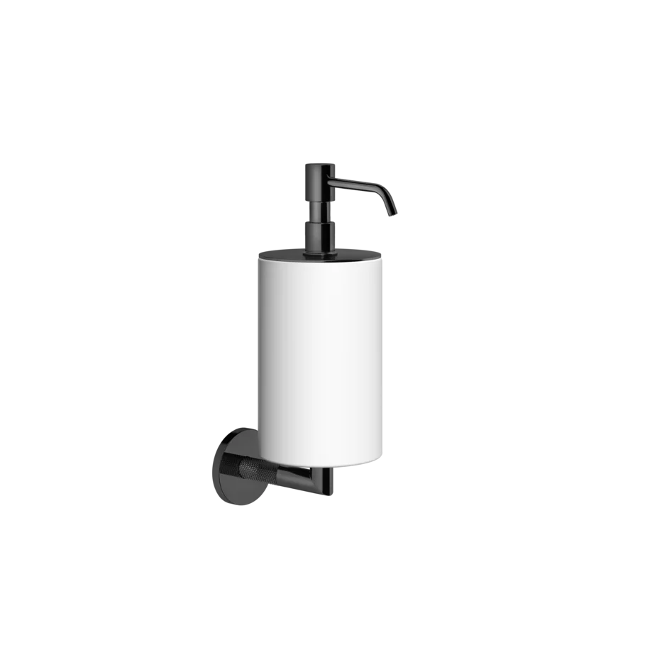 Gessi Anello distributeur de savon en pierre frittée blanche 63713