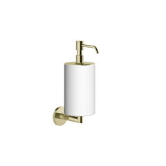 Gessi Anello distributeur de savon en pierre frittée blanche 63713