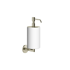 Gessi Anello distributeur de savon en pierre frittée blanche 63713