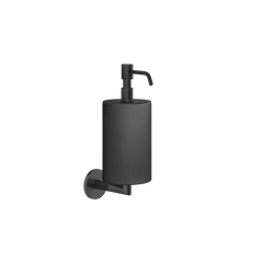 Gessi Anello soap dispenser in black sintered stone 63714