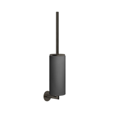Gessi Anello porte-brosse de toilette en pierre frittée noire 63720