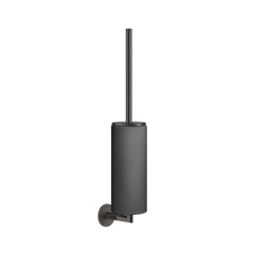 Gessi Anello porte-brosse de toilette en pierre frittée noire 63720