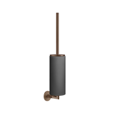 Gessi Anello porte-brosse de toilette en pierre frittée noire 63720