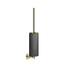 Gessi Anello porte-brosse de toilette en pierre frittée noire 63720