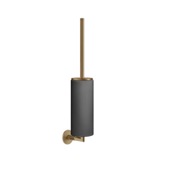 Gessi Anello porte-brosse de toilette en pierre frittée noire 63720