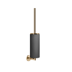 Gessi Anello porte-brosse de toilette en pierre frittée noire 63720