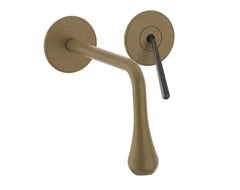 Gessi Goccia rubinetto lavabo a parete bocca corta 33084 + 09283 713
