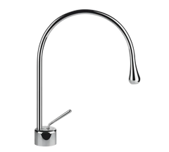 Gessi Goccia rubinetto lavabo canna media 33602 cromo