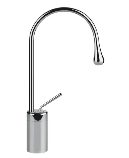 Gessi Goccia rubinetto lavabo canna media girevole 33604