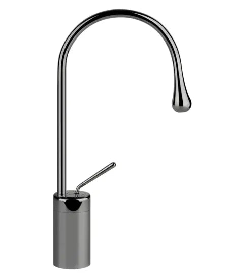 Gessi Goccia sink faucet with medium swivelling spout 33604