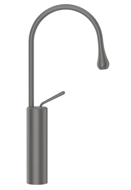 Gessi Goccia tall sink faucet with short spout 33608