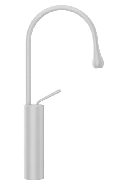 Gessi Goccia tall sink faucet with short spout 33608