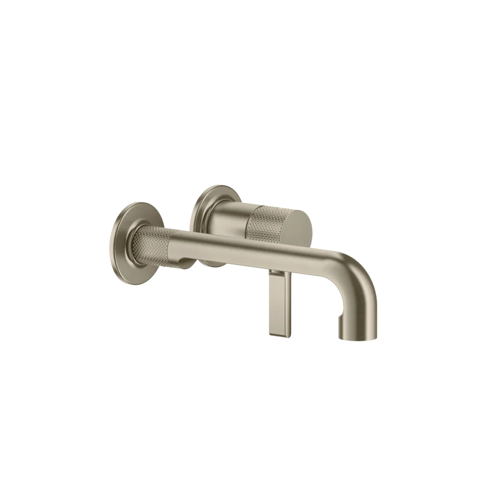 Gessi Inciso rubinetto lavabo a parete 58088 + 54198