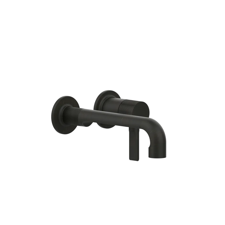 Gessi Inciso robinet de lavabo mural 58088 + 54198