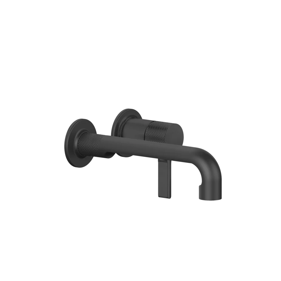 Gessi Inciso robinet de lavabo mural 58088 + 54198