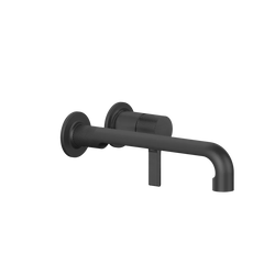 Gessi Inciso wall sink faucet 58089 + 54198