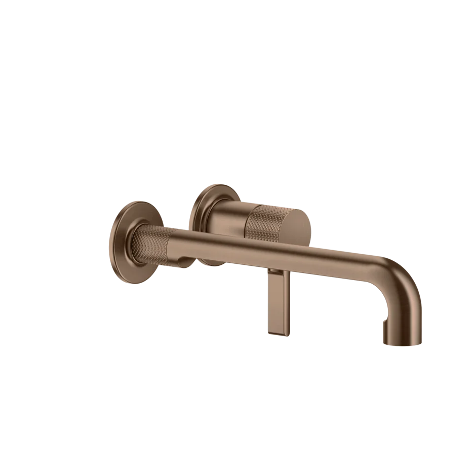 Gessi Inciso wall sink faucet 58089 + 54198