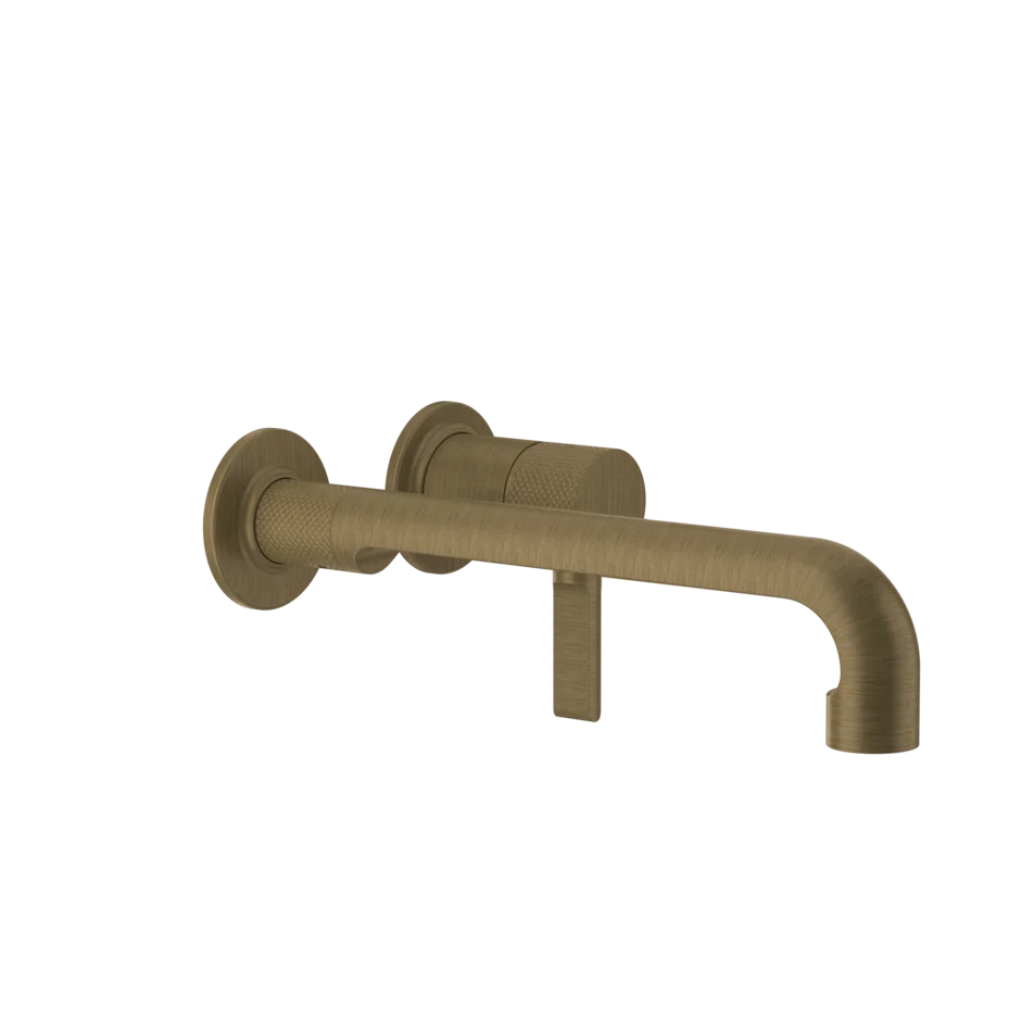 Gessi Inciso wall sink faucet 58089 + 54198