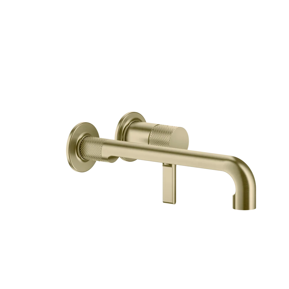 Gessi Inciso wall sink faucet 58089 + 54198