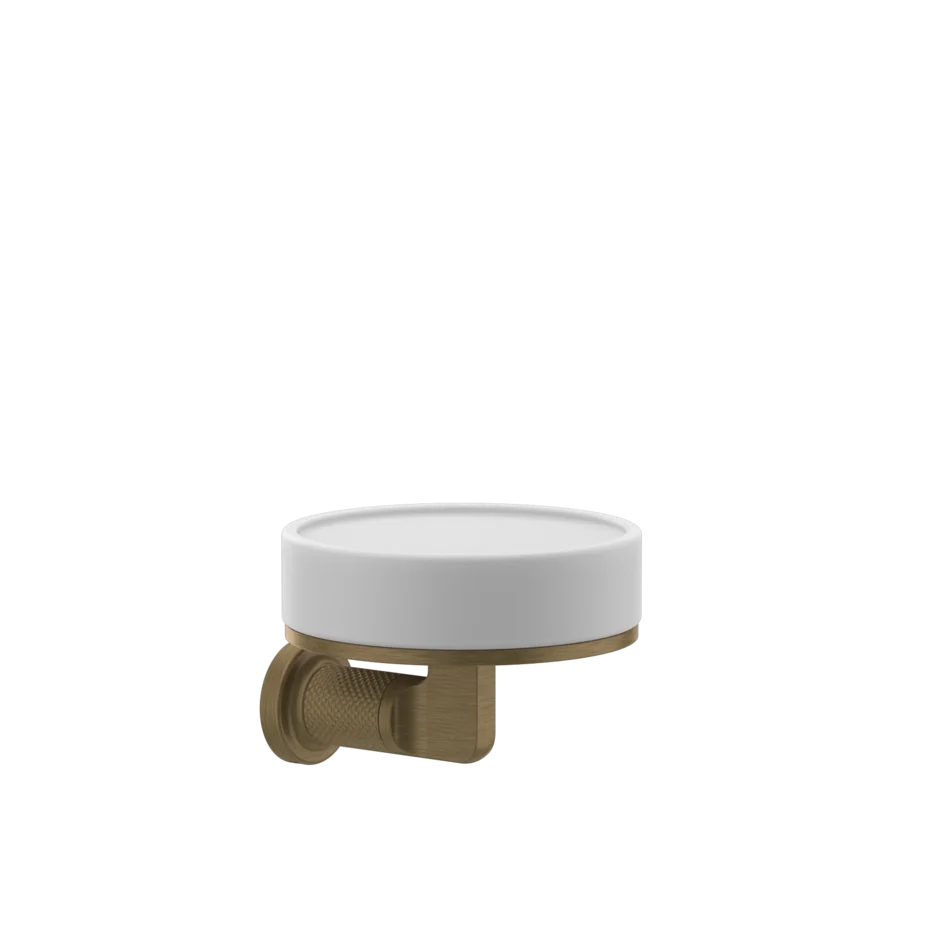 Gessi Inciso porta sapone bianco in Pietra sinterizzata 58501