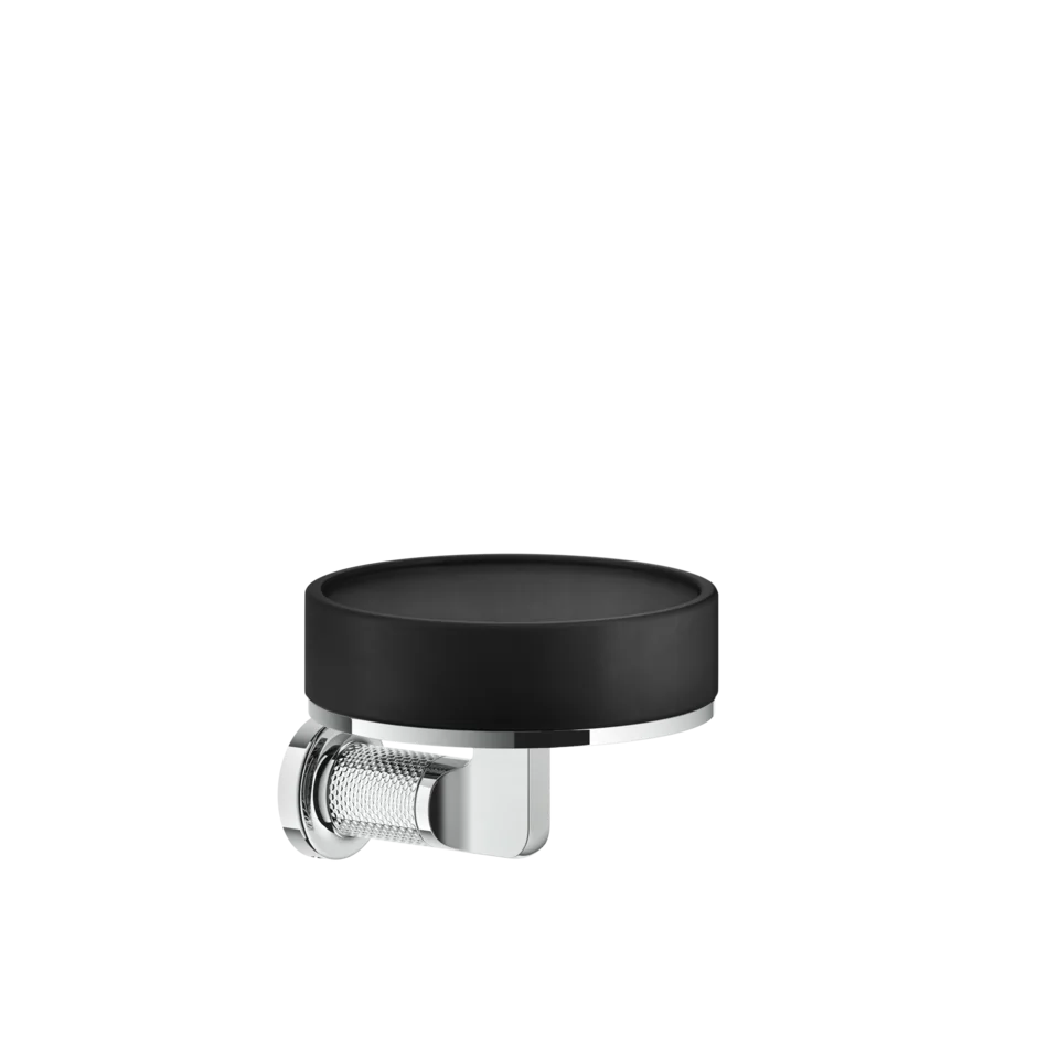 Gessi Inciso porta sapone nero in Pietra sinterizzata 58502