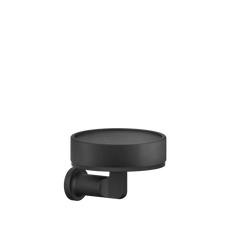 Gessi Inciso porte-savon en pierre frittée noire 58502