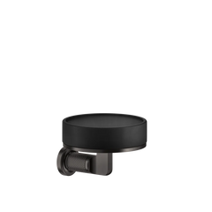 Gessi Inciso porte-savon en pierre frittée noire 58502