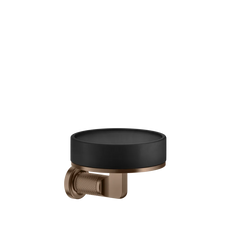 Gessi Inciso porte-savon en pierre frittée noire 58502