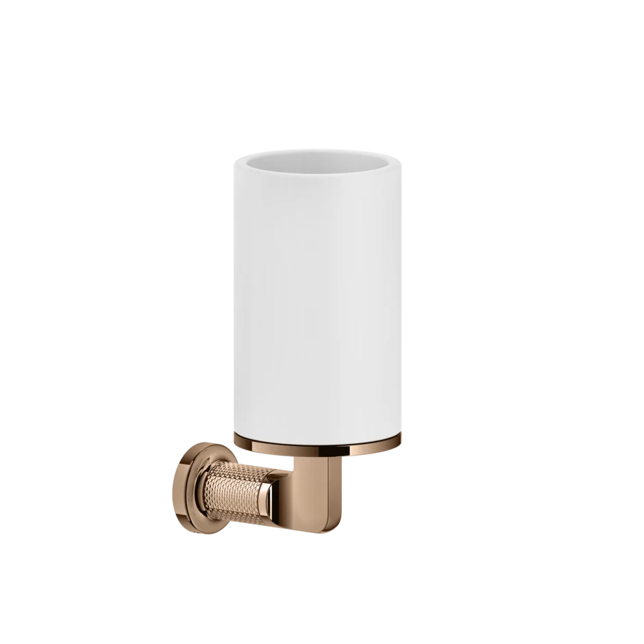 Gessi Inciso porte-brosse à dents blanc en pierre frittée 58507