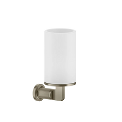Gessi Inciso porte-brosse à dents blanc en pierre frittée 58507