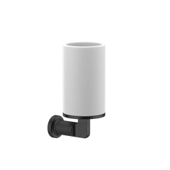 Gessi Inciso porte-brosse à dents blanc en pierre frittée 58507