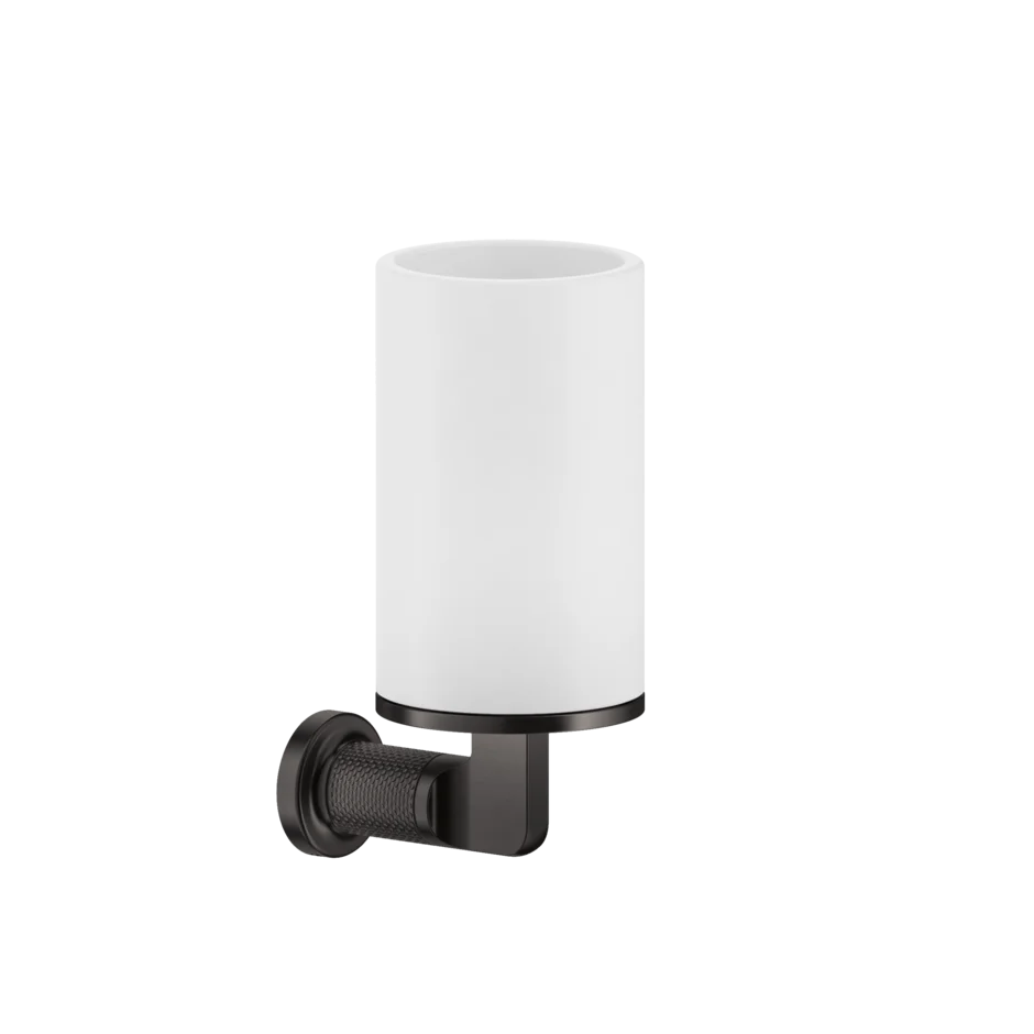 Gessi Inciso porte-brosse à dents blanc en pierre frittée 58507