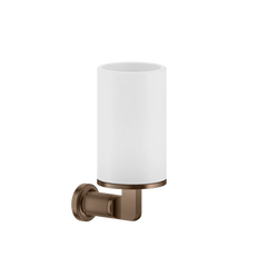 Gessi Inciso porte-brosse à dents blanc en pierre frittée 58507