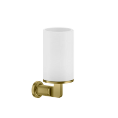 Gessi Inciso porte-brosse à dents blanc en pierre frittée 58507