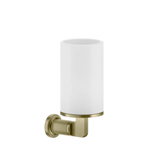 Gessi Inciso porte-brosse à dents blanc en pierre frittée 58507