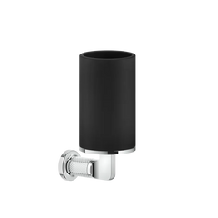 Gessi Inciso porta spazzolini nero in Pietra sinterizzata 58508