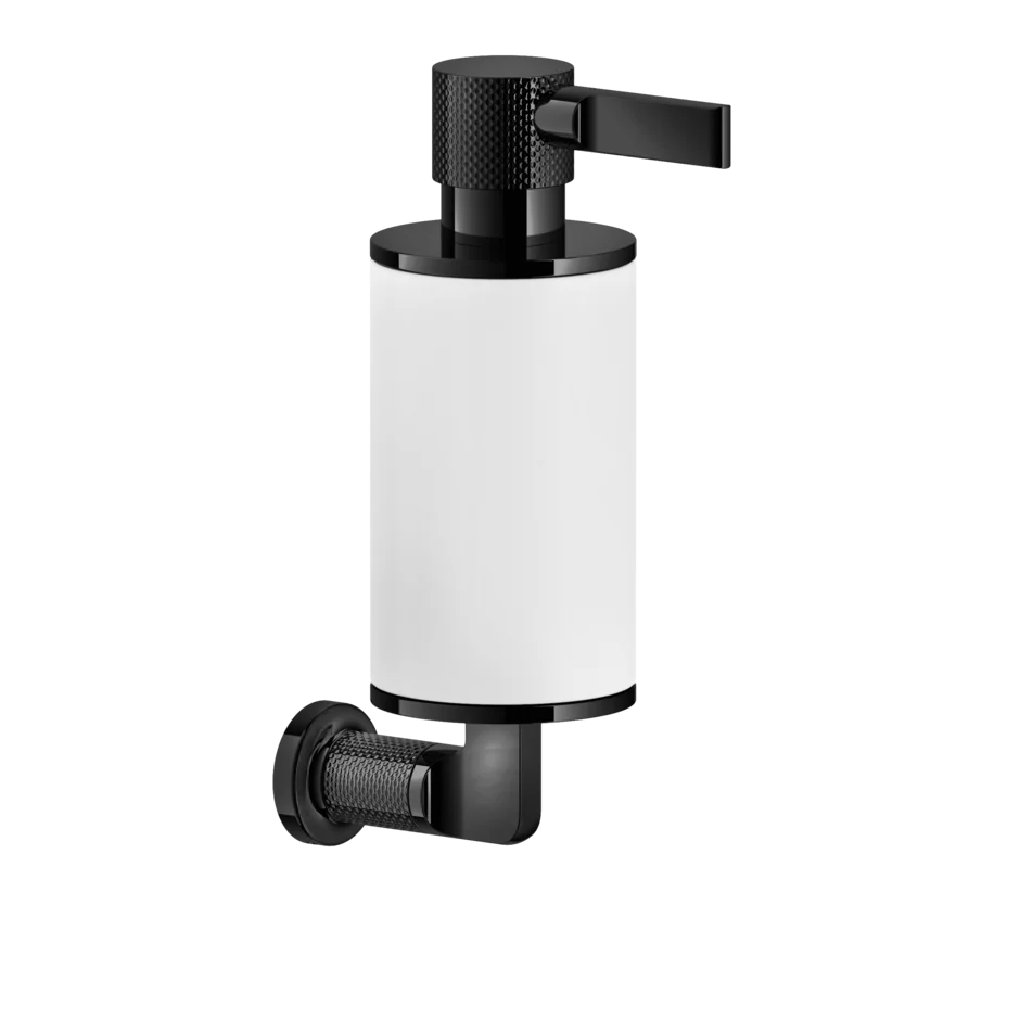Gessi Inciso distributeur de savon blanc en pierre frittée 58513