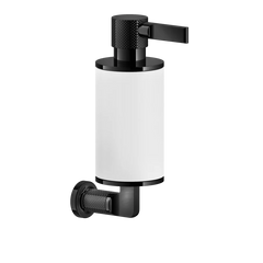 Gessi Inciso distributeur de savon blanc en pierre frittée 58513