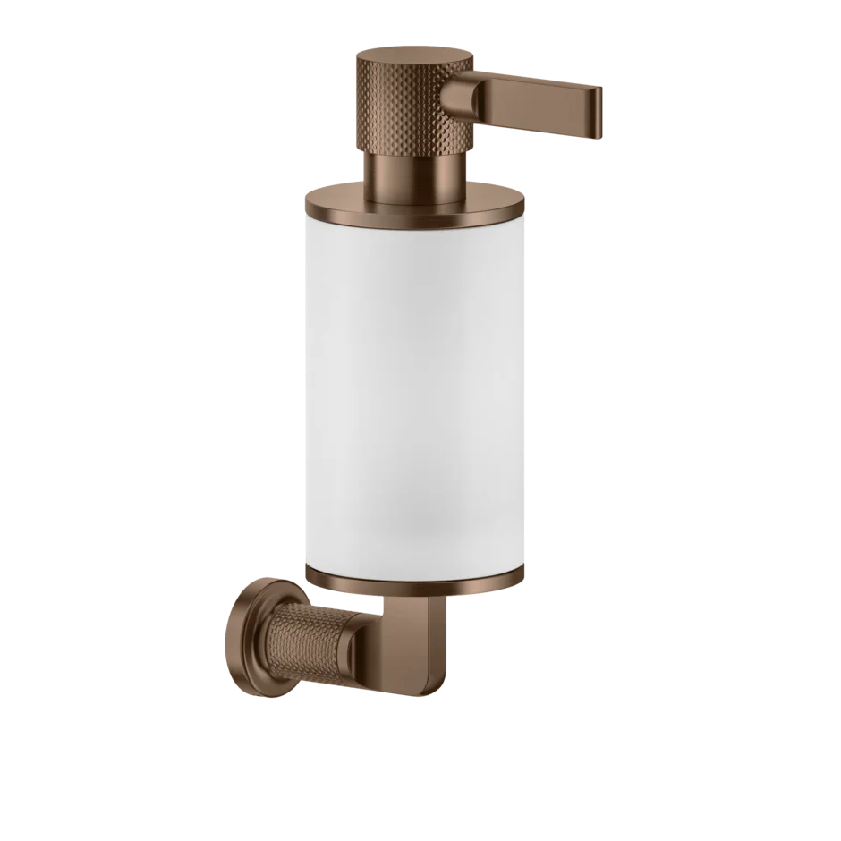 Gessi Inciso distributeur de savon blanc en pierre frittée 58513