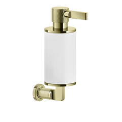 Gessi Inciso distributeur de savon blanc en pierre frittée 58513