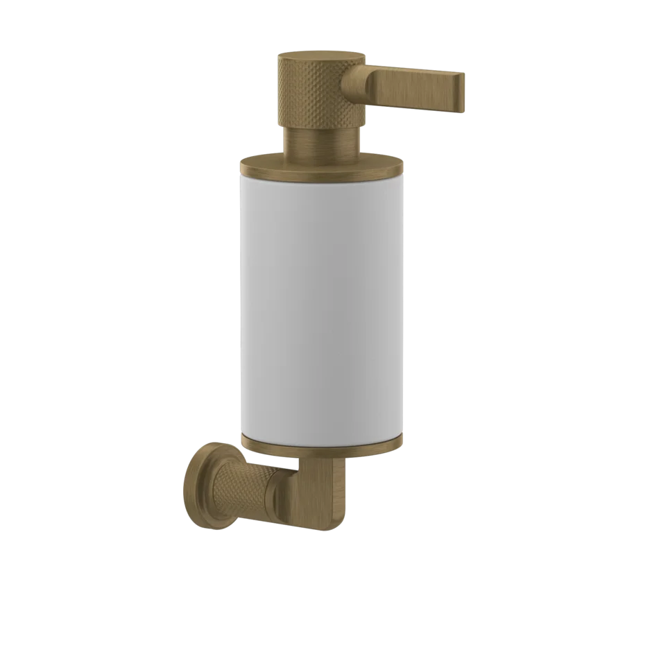 Gessi Inciso distributeur de savon blanc en pierre frittée 58513