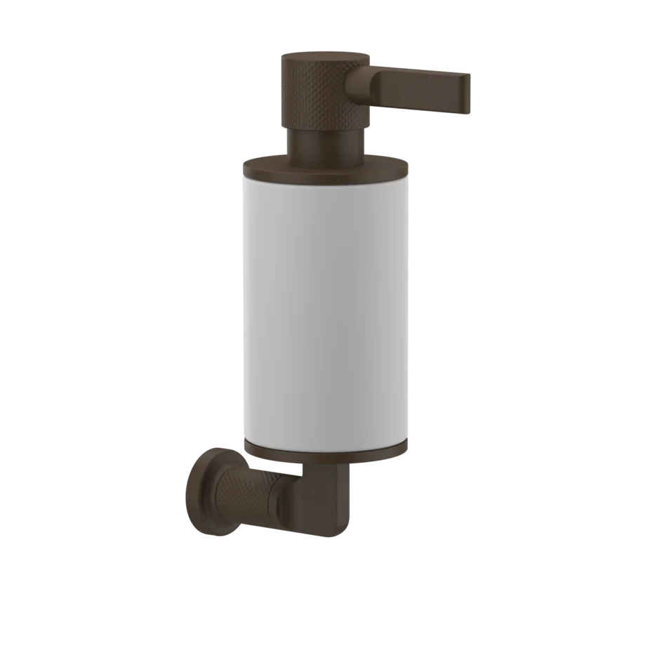 Gessi Inciso distributeur de savon blanc en pierre frittée 58513