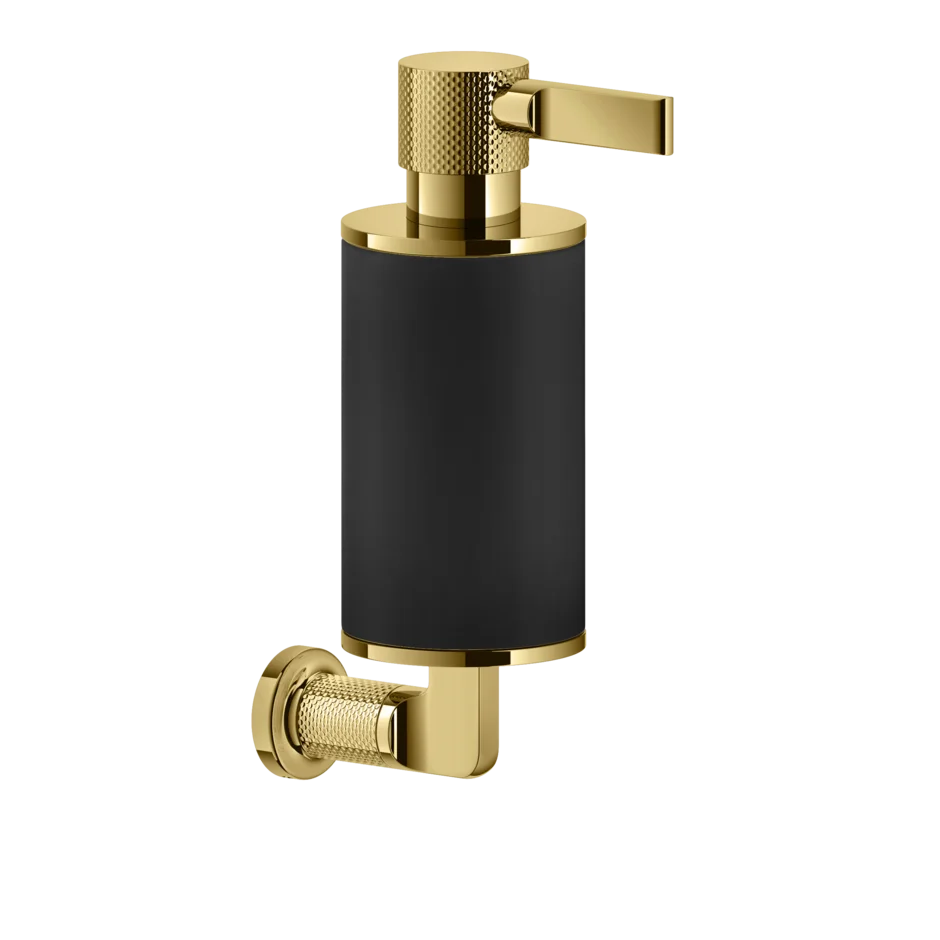 Gessi Inciso distributeur de savon en pierre frittée noire 58514