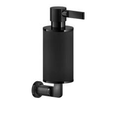 Gessi Inciso distributeur de savon en pierre frittée noire 58514